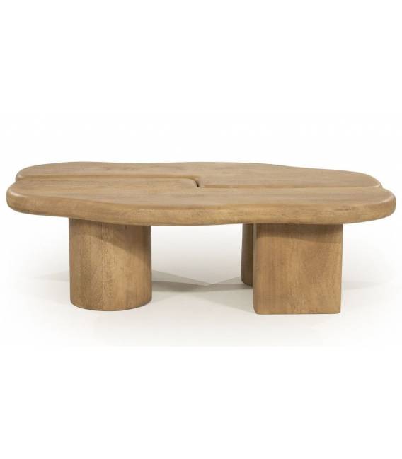 Kavos staliukas YUO 100x80 šviesiai rudas