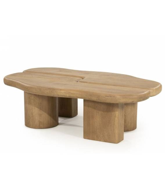 Kavos staliukas YUO 100x80 šviesiai rudas