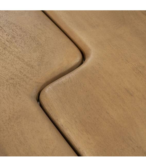 Kavos staliukas YUO 100x80 šviesiai rudas