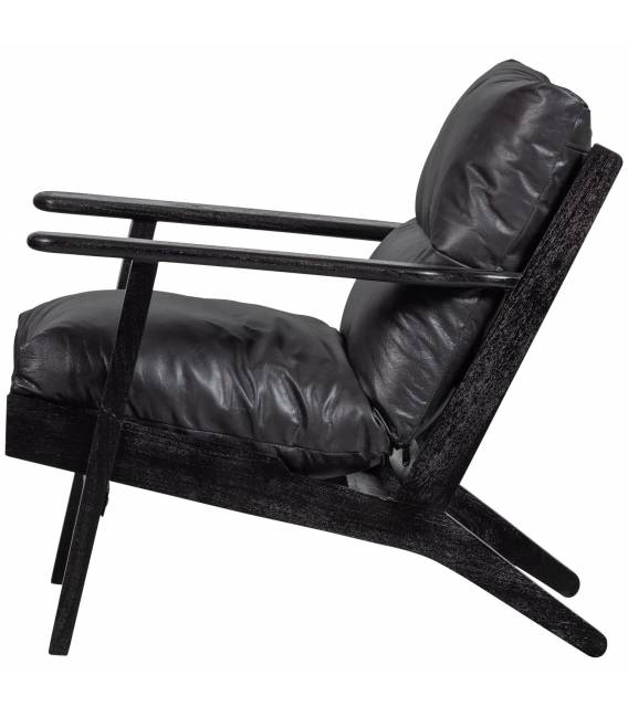 Fotelis HOUSTON juodas