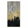 Paveikslas ABSTRACT 90x180 pilkas/aukso