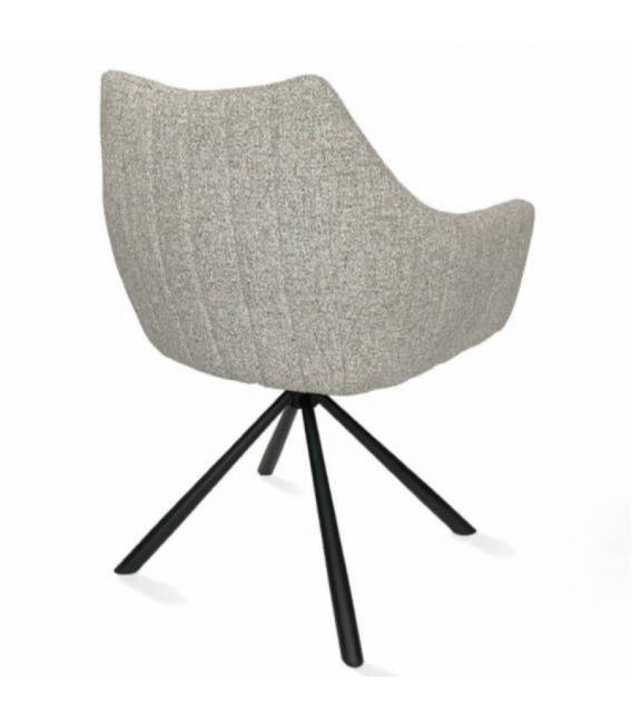 Krėsliukas MILAN pilkas/sukasi