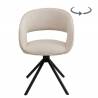 Kėdė SWIVEL beige/sukasi
