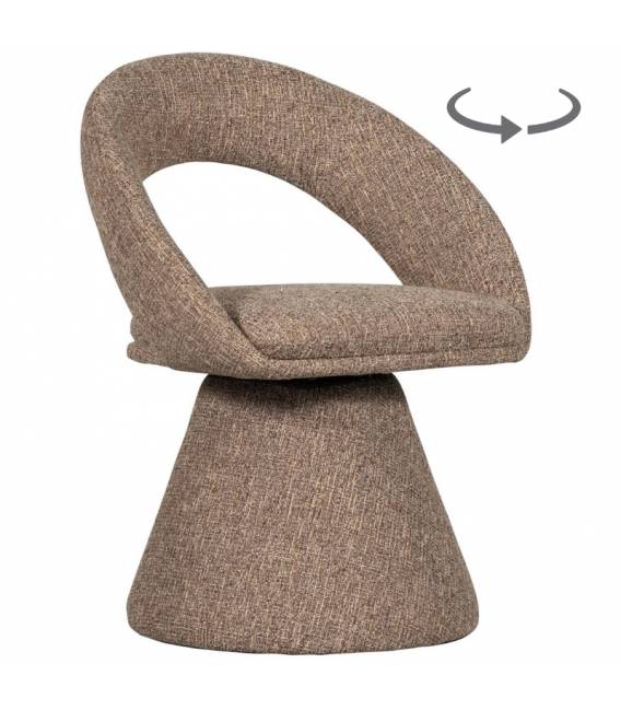 Krėsliukas WINTER kreminis/sukasi