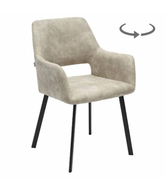 Krėsliukas STARK eco-nobuck rusvas/sukasi