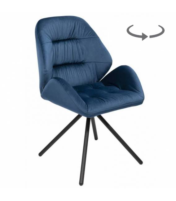Krėsliukas COLIN VIC mėlynas/sukasi