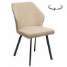 Kėdė NELS VIC beige/sukasi
