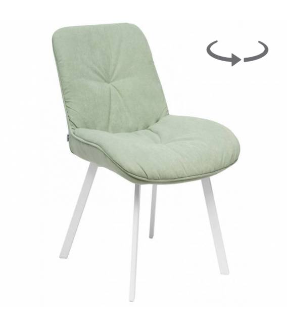 Kėdė RAUL VIC šviesiai žalia/sukasi