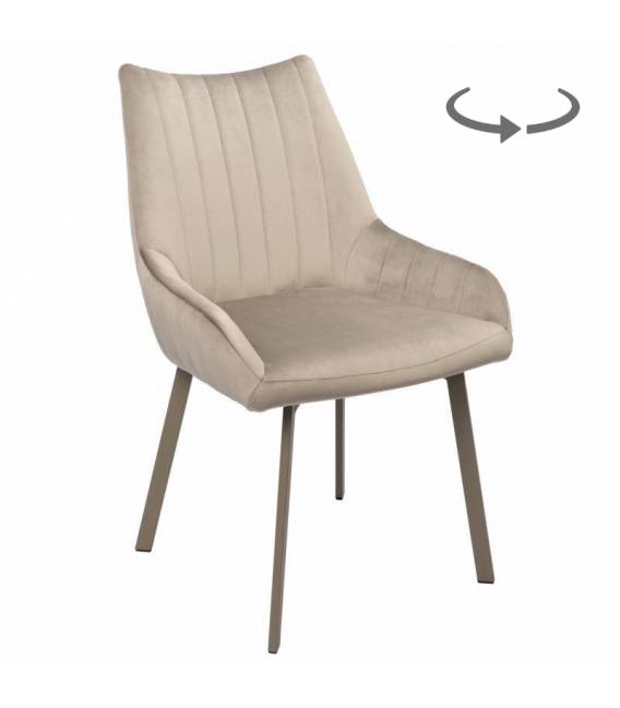 Krėsliukas DENIS VIC beige/sukasi