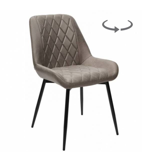 Kėdė NORD taupe/sukasi