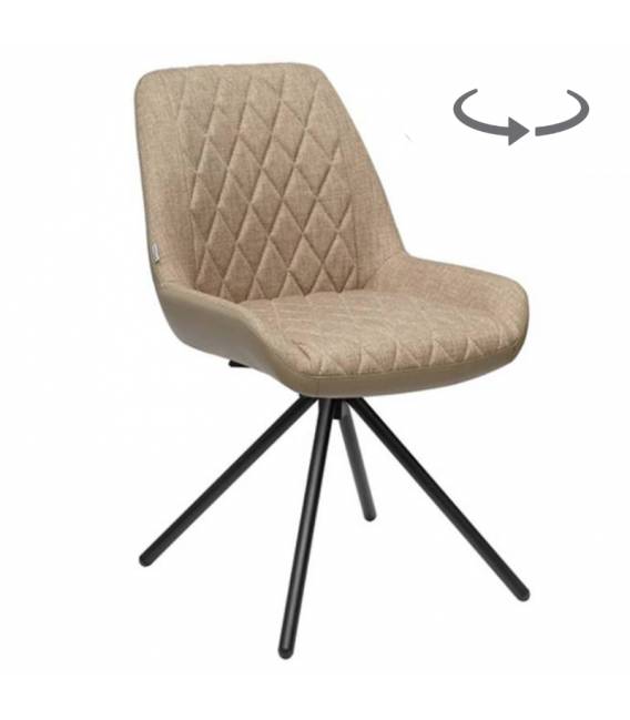 Kėdė NORD šviesiai ruda/sukasi