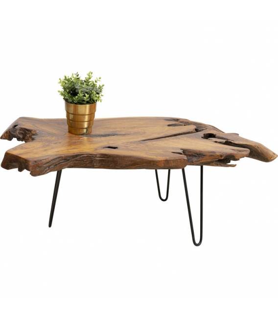 Kavos staliukas ASPEN 100x60 rudas