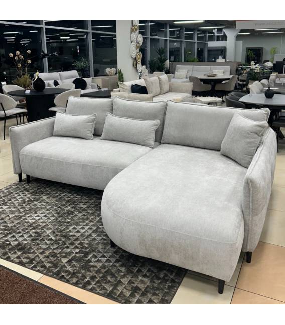 Minkštas kampas LERO 285x200 pilkas