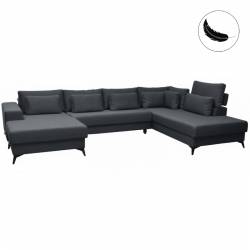 Minkštas kampas DEDO 362x225 pilkas