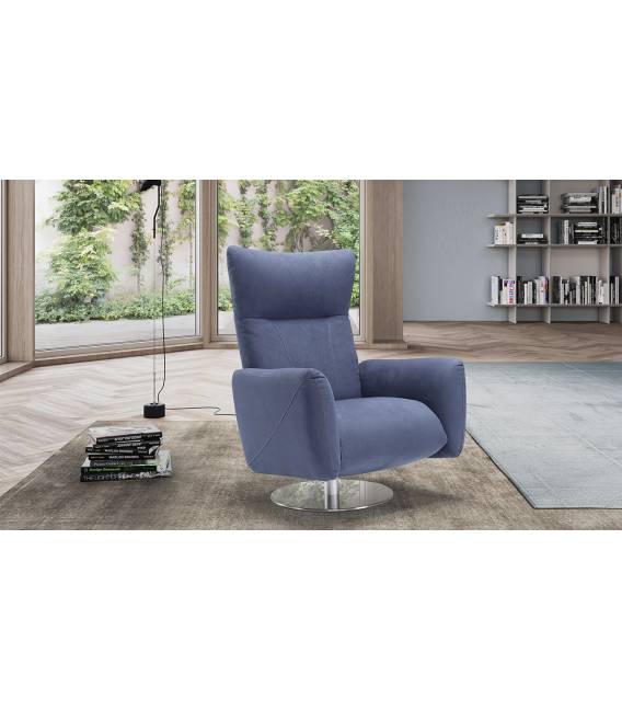 Fotelis PLAGE mėlynas