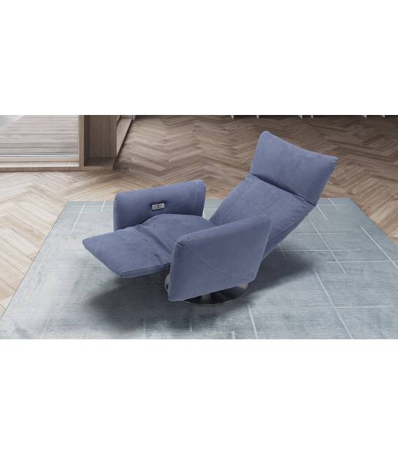 Fotelis PLAGE mėlynas