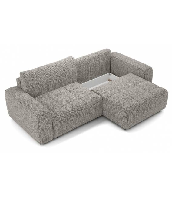 Sofa-lova DREAM 258x75 pilka