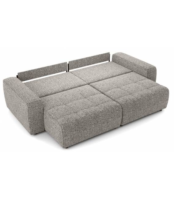 Sofa-lova DREAM 258x75 pilka