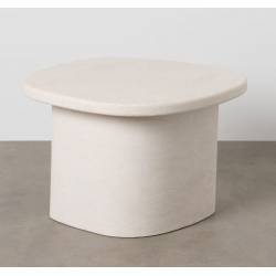 Kavos staliukas WILMA 60x58 baltas