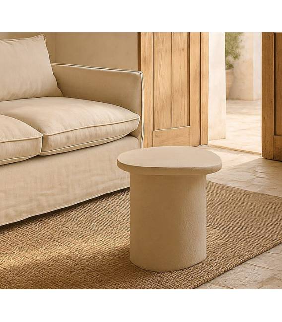 Šoninis staliukas WILMA 48x43 baltas