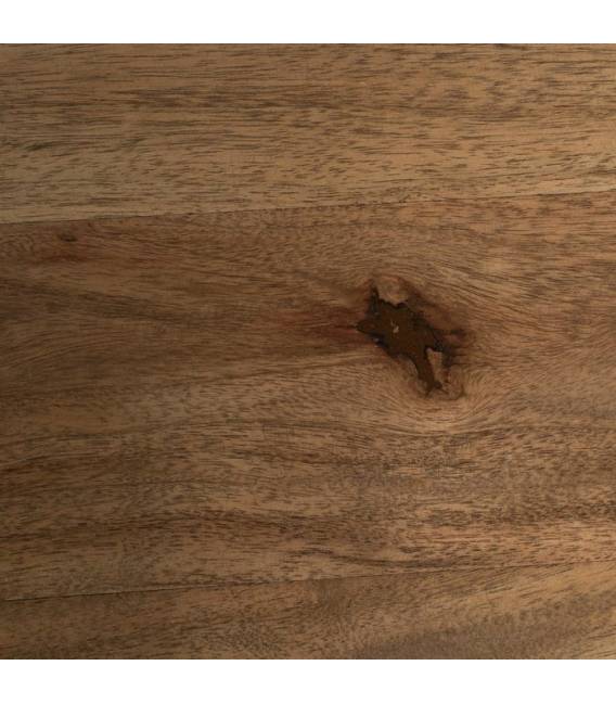 Stalas ROOM 220x100 rudas/juodas