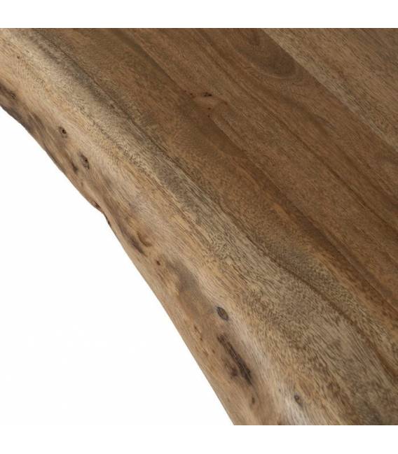 Stalas ROOM 220x100 rudas/juodas