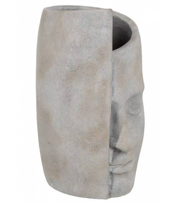 Vaza FACE 21x18 pilka