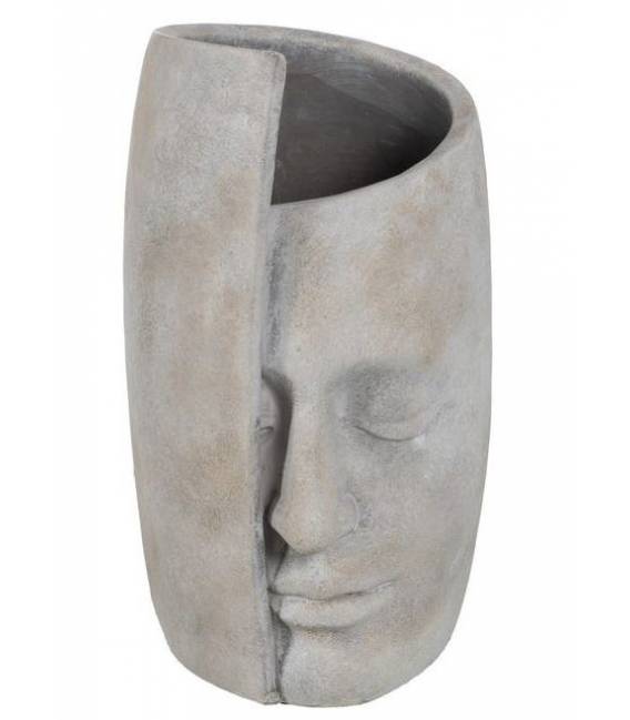 Vaza FACE 21x18 pilka