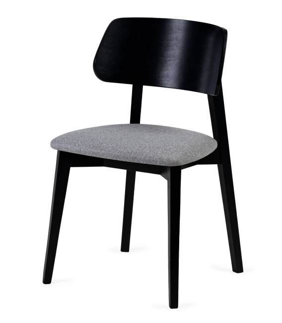 Kėdė LAMANGA pilka/juoda