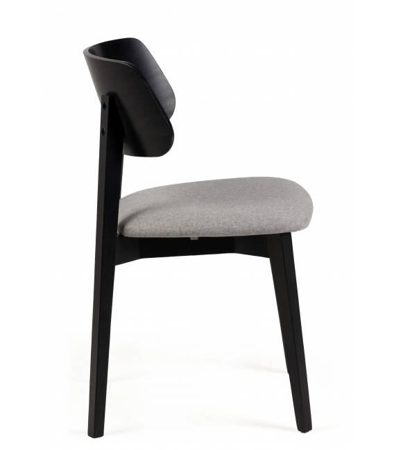 Kėdė LAMANGA pilka/juoda