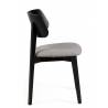 Kėdė LAMANGA pilka/juoda