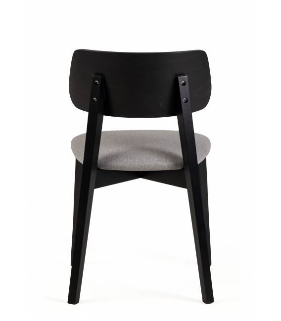 Kėdė LAMANGA pilka/juoda