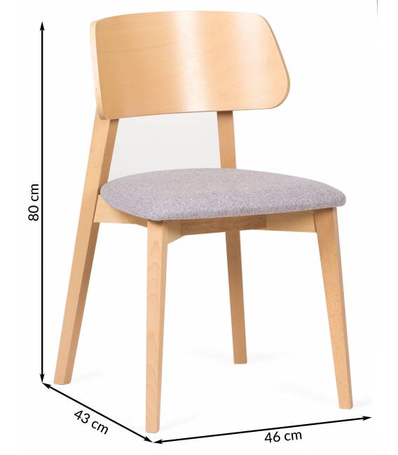 Kėdė LAMANGA rusva