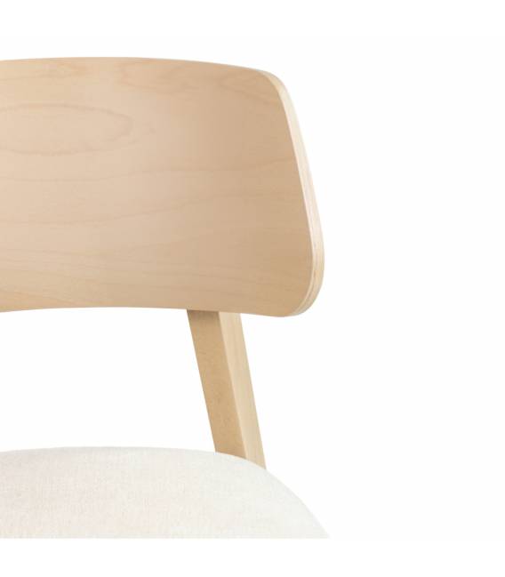 Kėdė LAMANGA balta/ruda