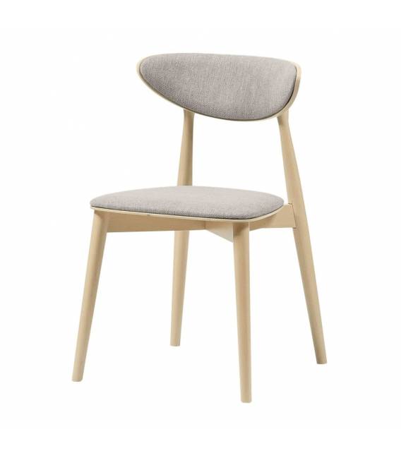 Kėdė DAGNA šviesiai pilka/ruda