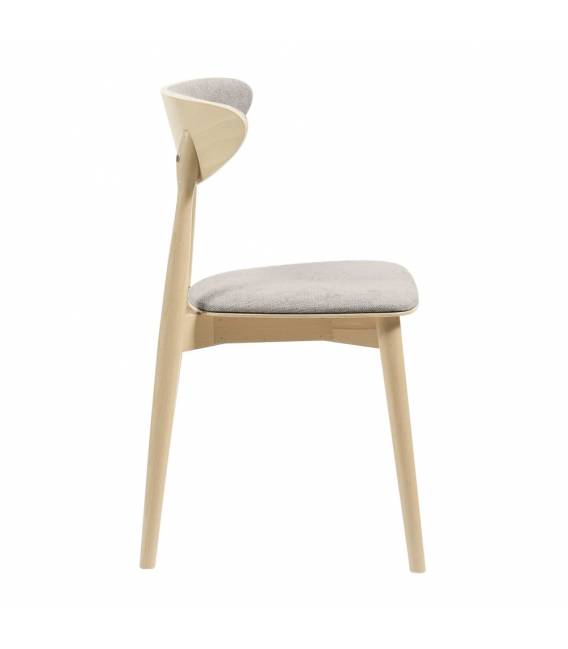 Kėdė DAGNA šviesiai pilka/ruda