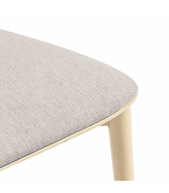 Kėdė DAGNA šviesiai pilka/ruda