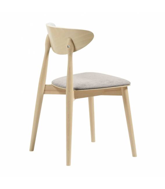 Kėdė DAGNA šviesiai pilka/ruda