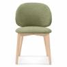 Kėdė FLEXA žalia/ruda