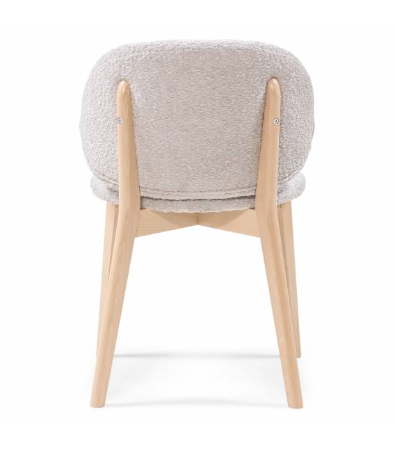 Kėdė FLEXA balta/ruda