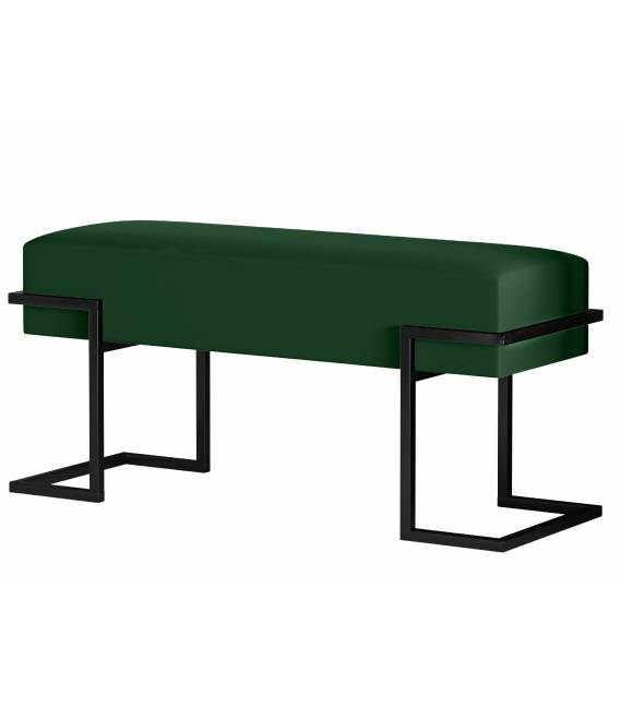 Suoliukas RENGO 80x34 žalias/juodos kojos