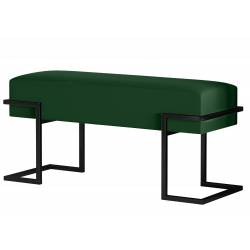 Suoliukas RENGO 80x34 žalias/juodos kojos