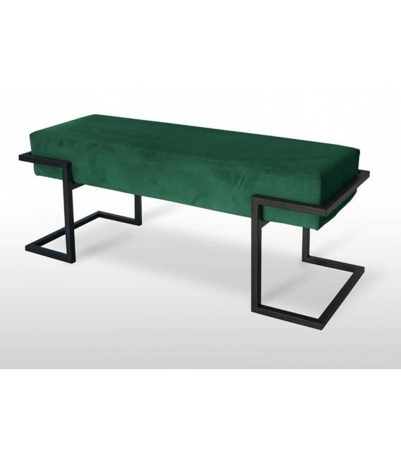 Suoliukas RENGO 80x34 žalias/juodos kojos