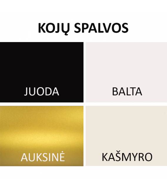 Suoliukas MONTE 80x30 beige/sidabrinės kojos