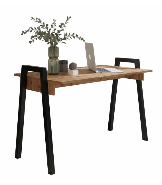 Darbo stalas VELI 120x68 rudas/juodas