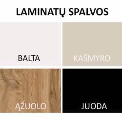 Konsolė TIRUA 100x25 balta/vario kojos