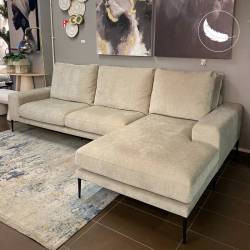 Minkštas kampas HAMPTON 305x185 rusvas