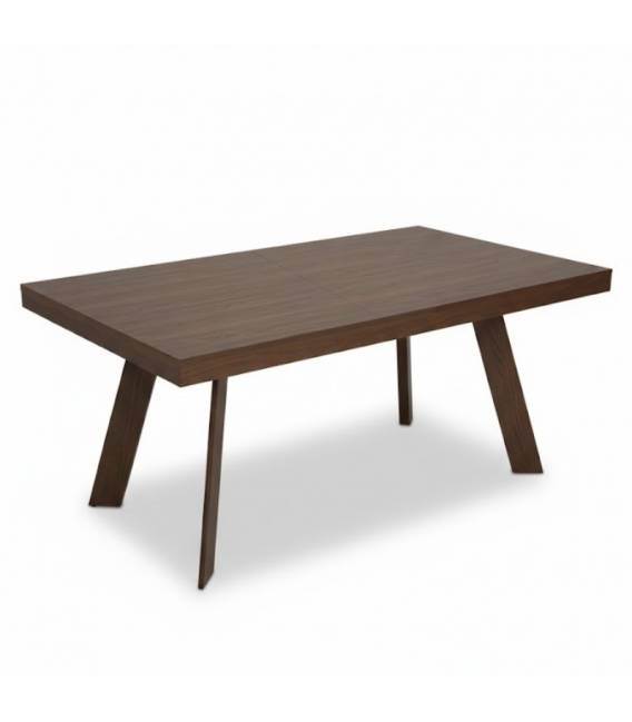 Išskleidžiamas stalas VEGA 160(210)x90 tamsiai rudas