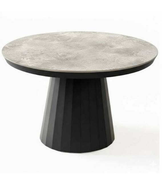 Išskleidžiamas stalas JAZZ Ø130(230) rambla lack