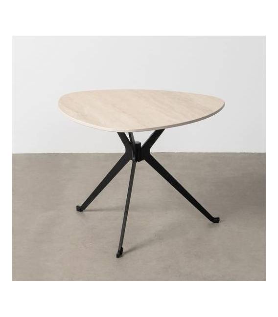 Kavos staliukas TRAVERO 60x60 smėlio